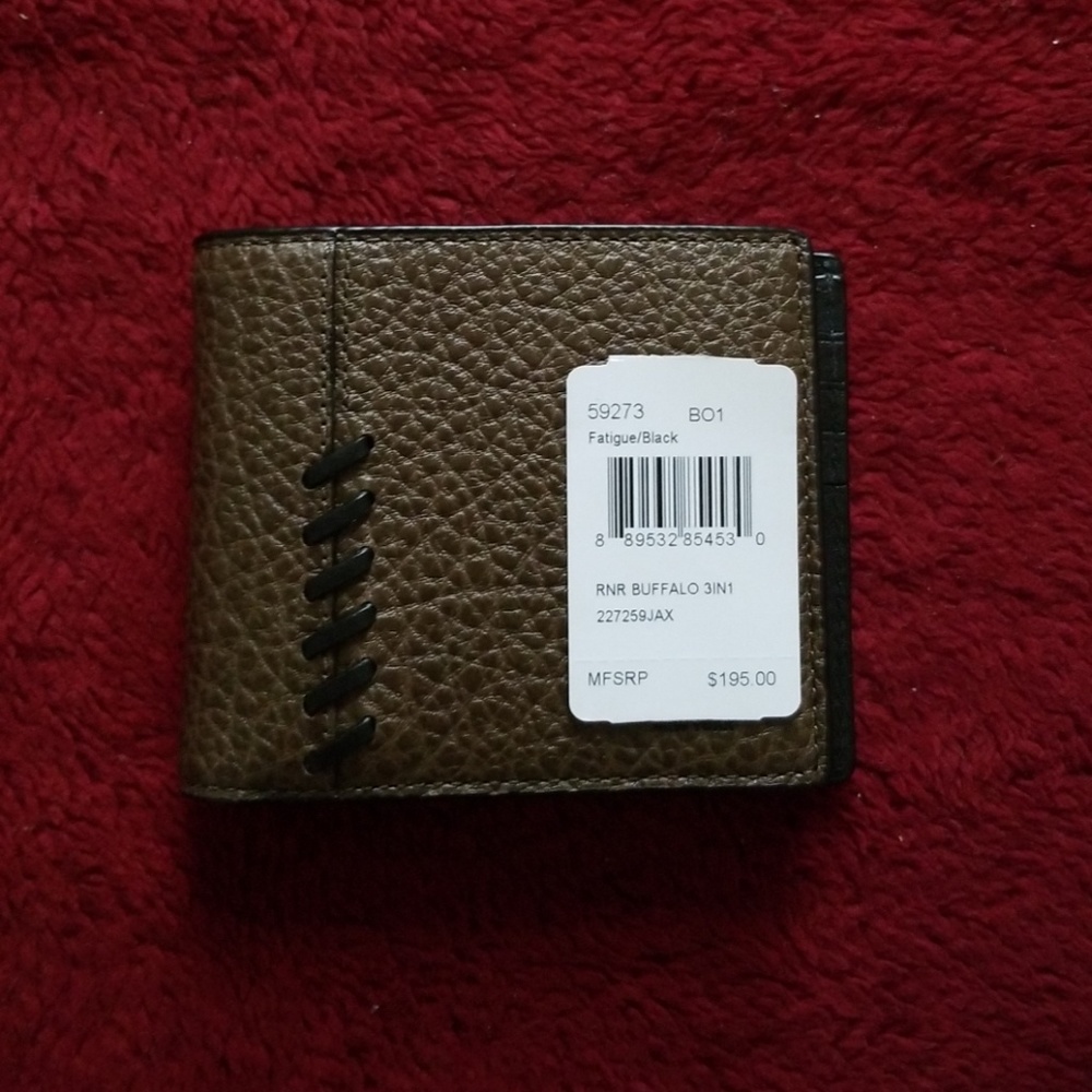 Mens Coach wallet
